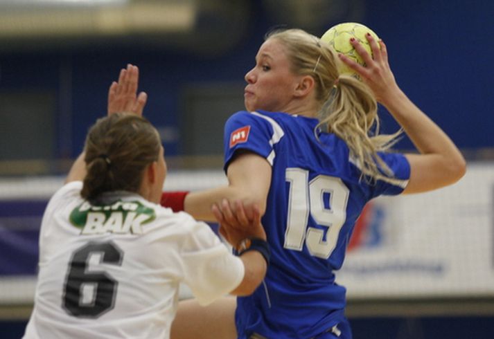 Þorgerður Anna Atladóttir í leik með Stjörnunni á síðasta tímabili.