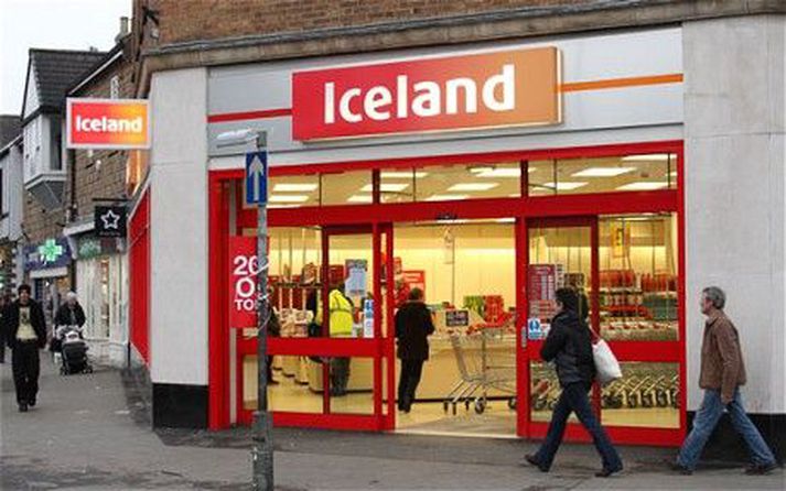 Verslun Iceland Foods í Bretlandi.