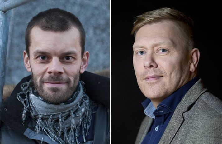 Björn Thors og Jón Gnarr