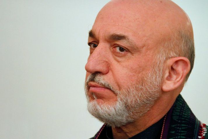 Hamid Karzai, forseti Afganistans.