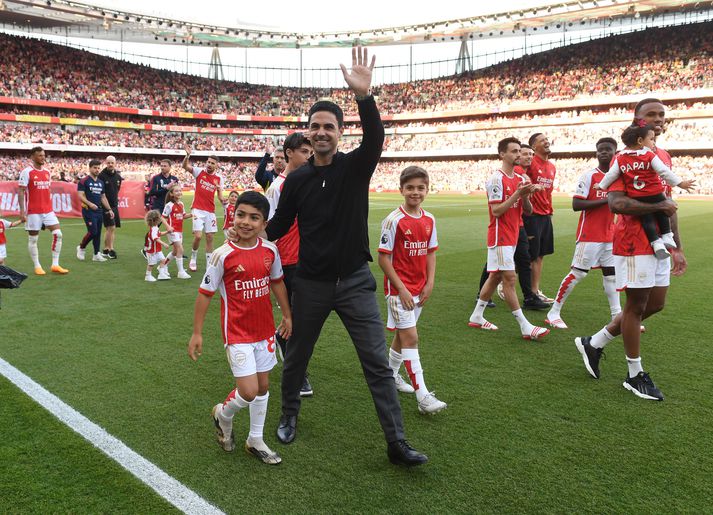 Mikel Arteta hefur komið Arsenal aftur í hóp bestu liðanna í ensku úrvalsdeildinni.