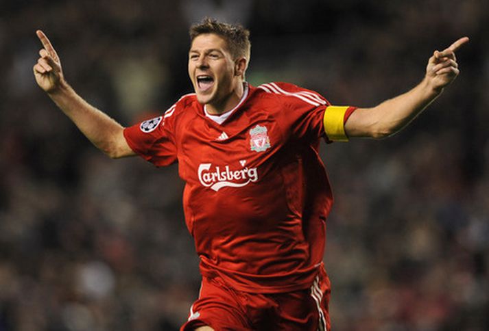 Steven Gerrard, leikmaður Liverpool.