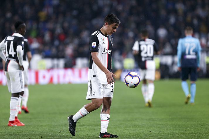 Dybala hefur fjórum sinnum orðið ítalskur meistari með Juventus.