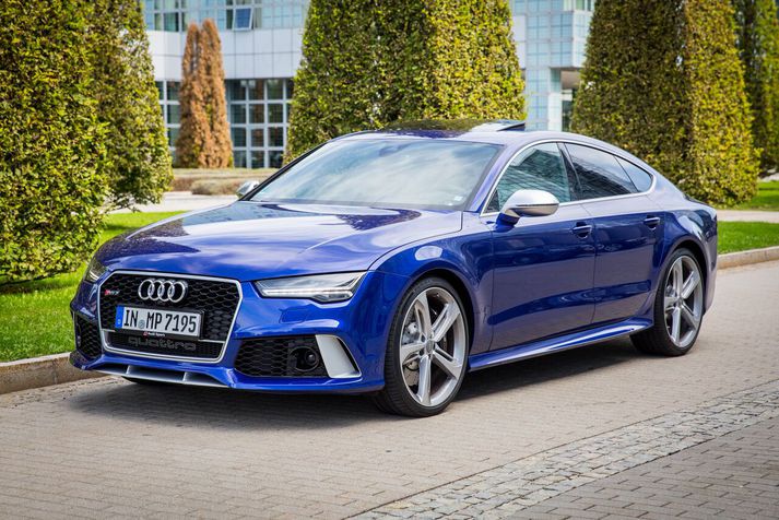 Audi RS7 með 560 hestöfl undir húddinu.