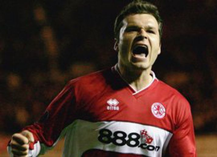 Mark Viduka skoraði sigurmark Middlesbrough í kvöld