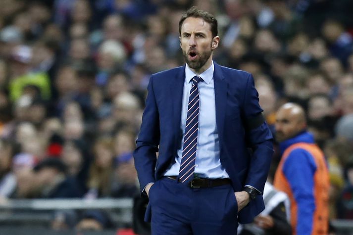 Gareth Southgate á erfiða viku fyrir höndum