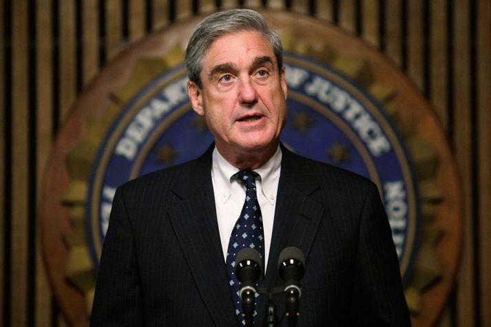 Robert Mueller, fyrrverandi forstjóri alríkislögreglunnar FBI, stýrir rannsókninni á meintu samráði framboðs Trump við Rússa árið 2016.