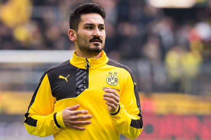 Gündogan skrifaði undir fjögurra ára samning við Manchester City.