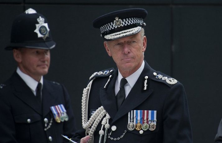 Æðsti yfirmaður lögreglunnar í London, Sir Bernard Hogan-Howe.