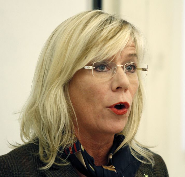 Vigdís Hauksdóttir, þingmaður Framsóknarflokks og formaður fjárlaganefndar.