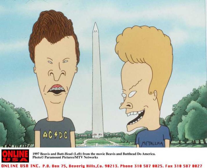 Beavis og Butthead.