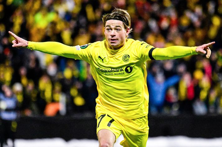 Verða þeir gulu glaðir? Patrick Berg og félagar í Bodö/Glimt geta orðið fyrsta norska liðið í sautján ár til að komast í Meistaradeildina.