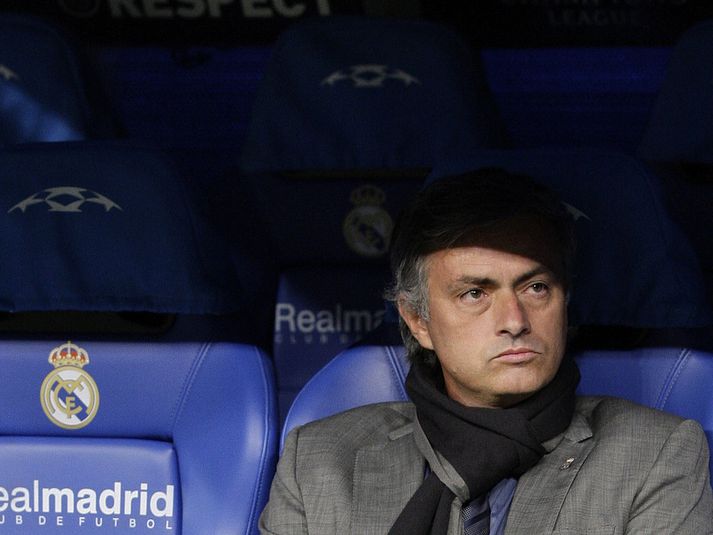 Jose Mourinho, þjálfari Real Madrid.