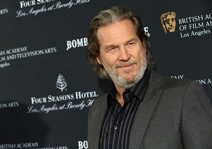 Hamingjusamur Jeff Bridges hefur verið hamingjusamlega giftur Susan Geston í þrjátíu og fjögur ár.
nordicphotos/getty