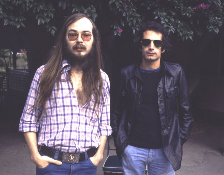 Walter Becker og Donald Fagen árið 1977.