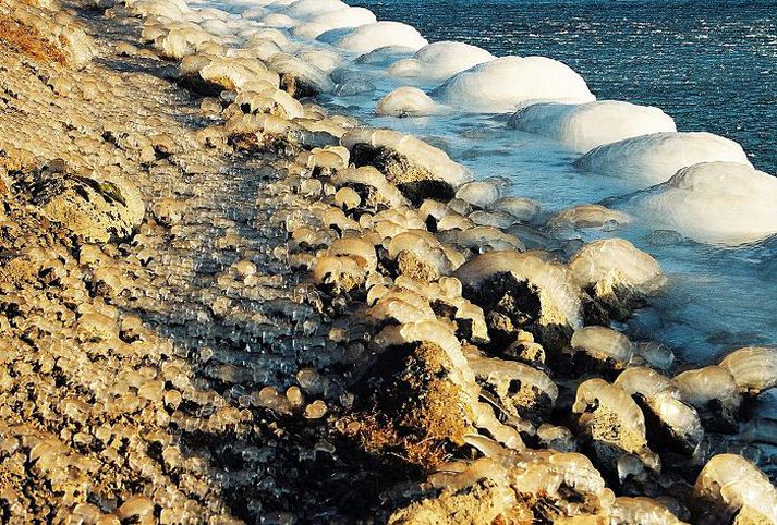 Við Geststaðavatn í Krýsuvík.