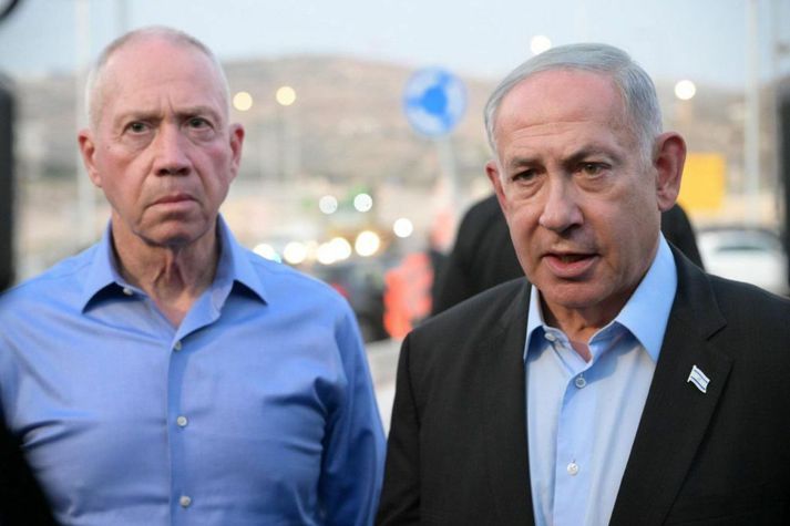 Netanyahu og Gallant hefur áður lent saman en starf Gallant er þó ekki sagt í hættu.