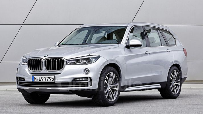 Svona gæti BMW X7 litið út.