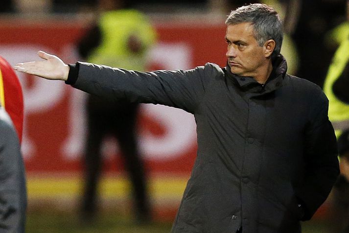 Jose Mourinho, þjálfari Real Madrid.