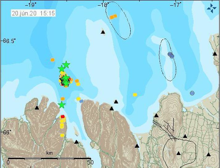 W czasie ostatnich 24 godzin, na północy kraju zarejestrowano wiele silnych trzęsień ziemi.