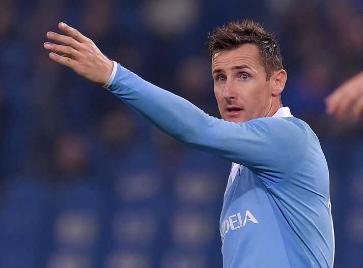 Klose í leik með Lazio