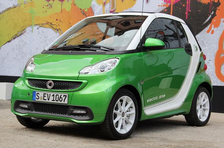 Smart Fortwo Elecrtic Drive tekur aðeins tvo í sæti