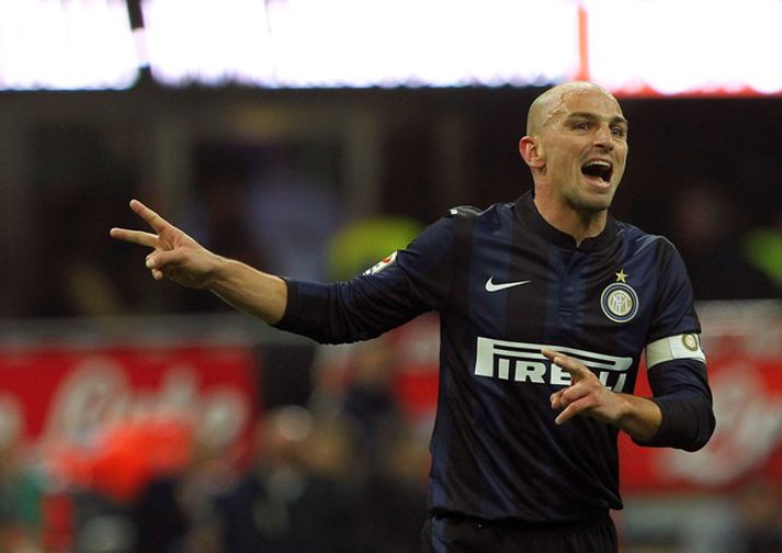 Esteban Cambiasso hefur verið tíu ár í herbúðum Inter.