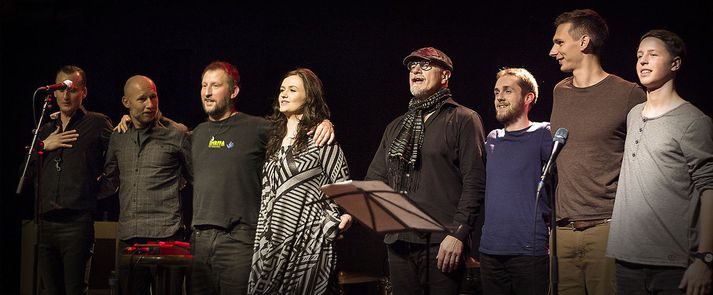 Strom & Wasser ásamt gestum: Haukur Gröndal, Ingó Hassenstein, Heinz Ratz, Ragnheiður Gröndal, Egill Ólafsson, Burkhand Ruppaner,  Manu Amon og Luca Seitz.