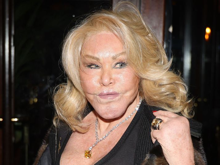 Jocelyne Wildenstein í október á síðasta ári.