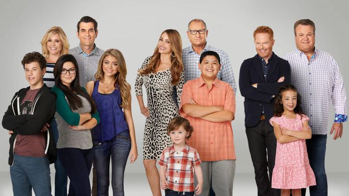 Modern Family þættirnir eru sýndir á Stöð 2.