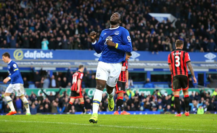 Romelu Lukaku skoraði fernu í síðasta leik.