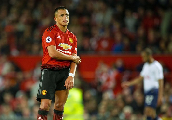 Alexis Sánchez átti ekki sjö dagana sæla sem leikmaður Manchester United. Hann fékk þó vel borgað.