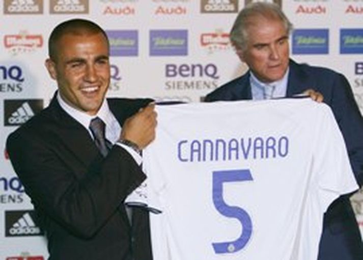 Cannavaro brosir á Spáni.