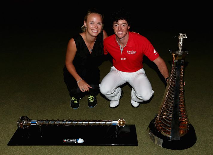 Caroline Wozniacki og Rory McIlroy.