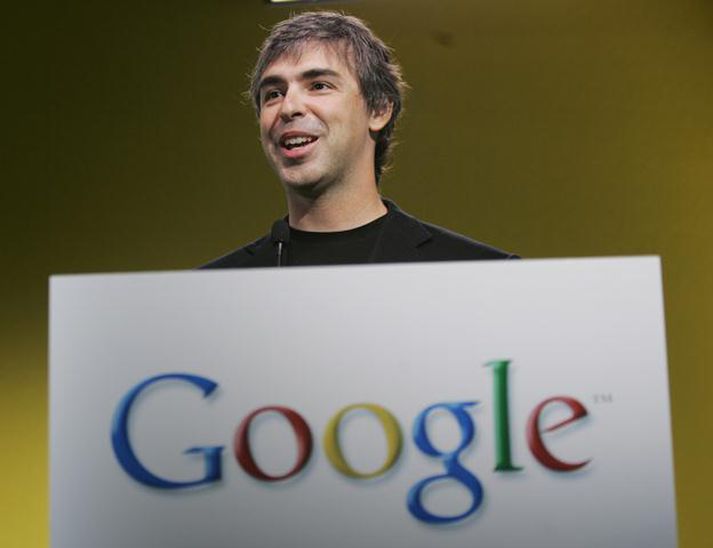 Larry Page, annar stofnandi Google.