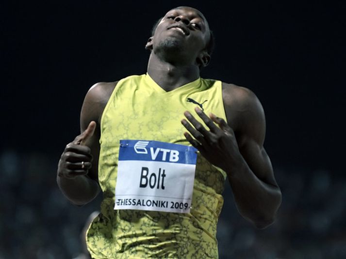 Usain Bolt er fljótasti maður heims.