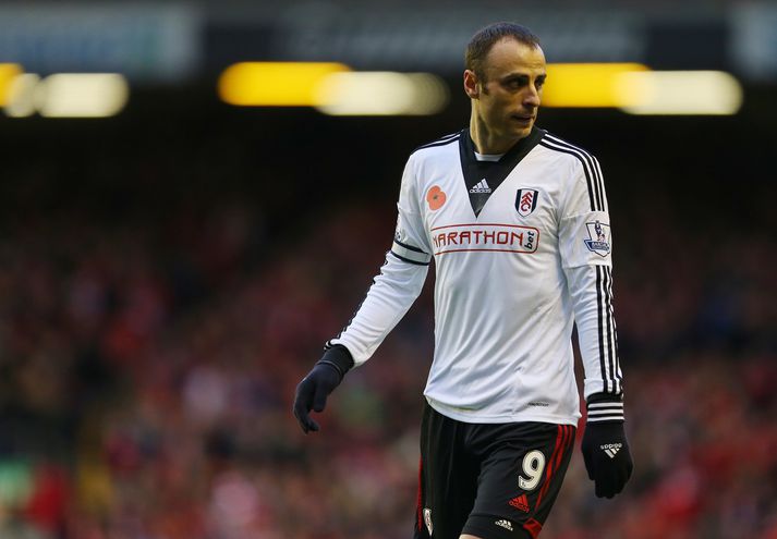 Berbatov lék á sínum tíma með Fulham, Manchester United og Tottenham í ensku úrvalsdeildinni.