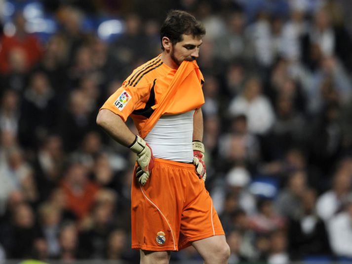 Iker Casillas, markvörður spænska stórliðsins Real Madrid.