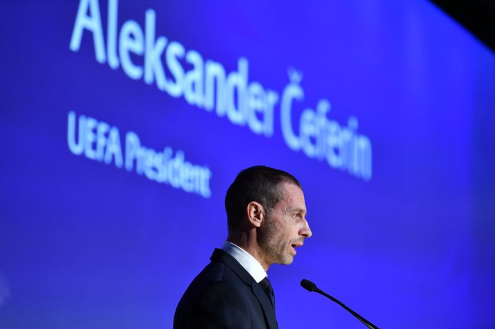 Alexander Ceferin, forseti UEFA.