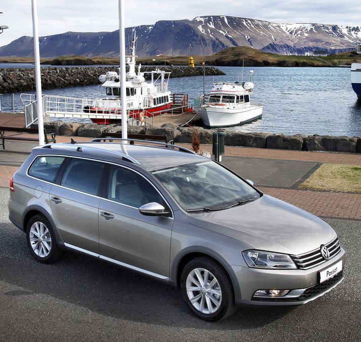 Volkswagen Passat Alltrack er frábær ferðabíll.