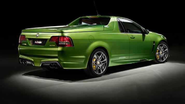 Holden Maloo HSV GTS er með krafta í kögglum.