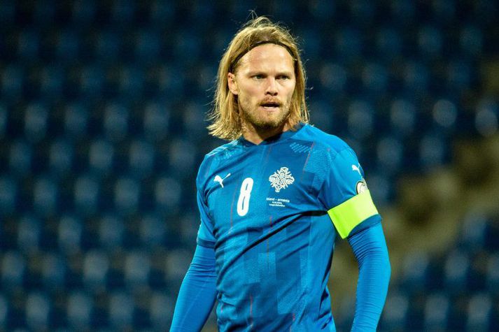 Birkir Bjarnason hefur verið fyrirliði íslenska landsliðsins í síðustu landsleikjum.