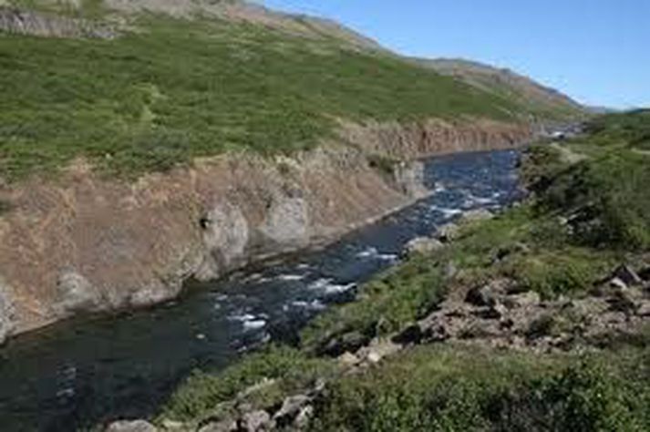 Það eru gífurlega fallegir veiðistaðir á fjallinu í Langá