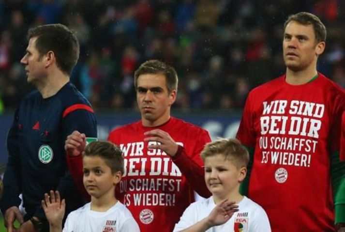 Lahm hefur mikið álit á Neuer.