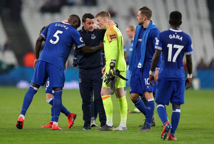 Silva er búinn að ræða um Pickford sem heldur sig væntanlega á mottunni á næstunni.