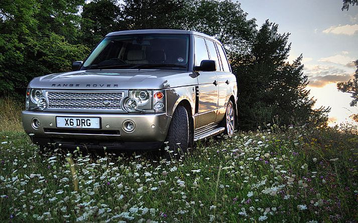 Range Rover bílar eru vinsælir meðal bílþjófa.