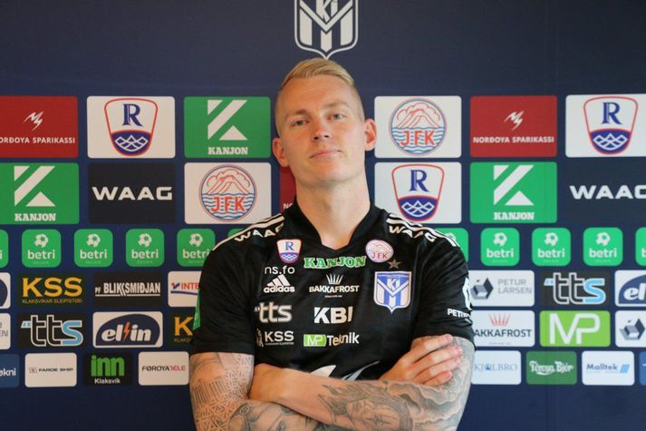 Mathias Rosenørn er nýr markvörður Keflavíkur.