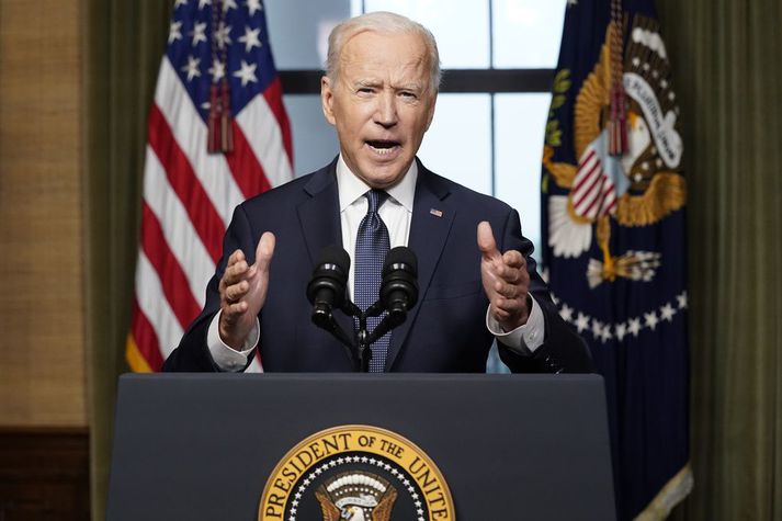 Joe Biden vill vera forseti Bandaríkjanna í fjögur ár til viðbótar.