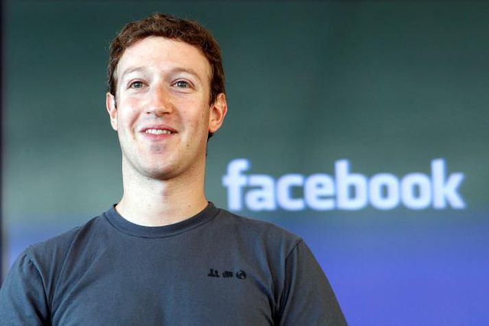 Mark Zuckerberg er stofnandi Facebook. Mynd/ AP.