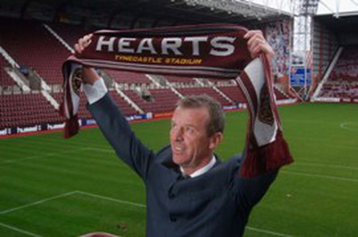 Graham Rix stoppaði stutt hjá Hearts